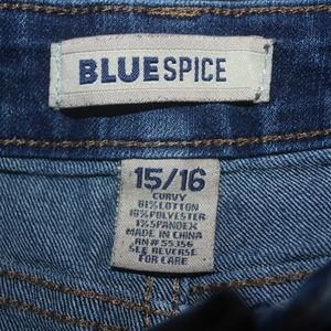 Blue Spice Jean Shorts 15/16